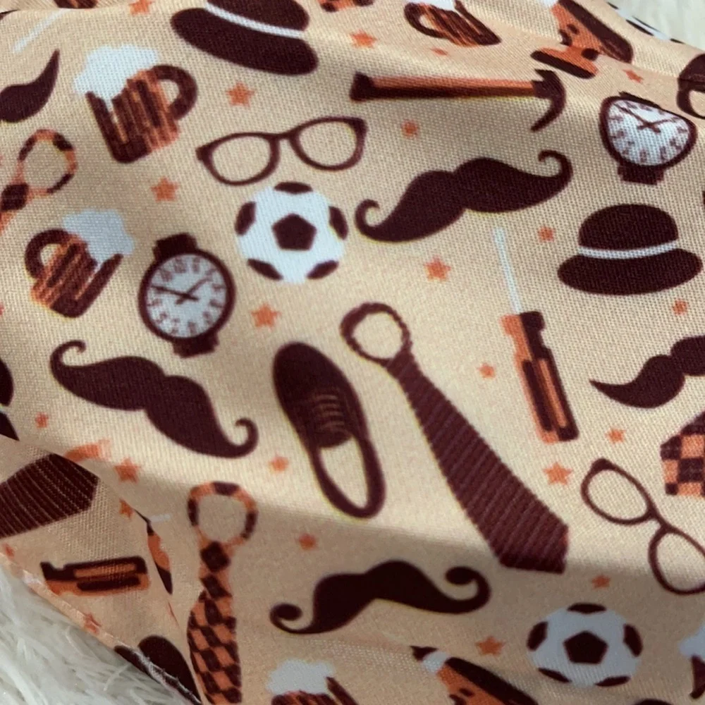 New set/2 Mustache face masks
